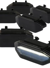 Spec-D Front Grille LED Driving Lights - 6pc (Black Housing/Smoke Lens) Ford Mustang 2015-2017                                     - LED-MST15GLEDG6-VS - Image 7