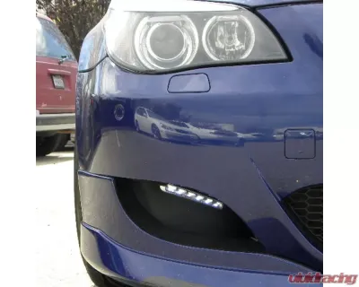 Spec-D Universal 3W Clear Lens 6 LED Daytime Running Lights - LF-102LED-WT-SD