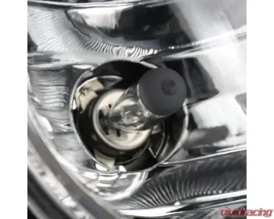 Spec-D H8 Fog Light (Chrome Housing/Clear Lens) Chrysler | Dodge | Jeep 2005-2011 - LF-30005COEM-HZ
