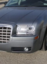 Spec-D H8 Fog Light (Chrome Housing/Clear Lens) Chrysler | Dodge | Jeep 2005-2011                                     - LF-30005COEM-HZ - Image 5