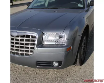 Spec-D H8 Fog Light (Chrome Housing/Clear Lens) Chrysler | Dodge | Jeep 2005-2011 - LF-30005COEM-HZ