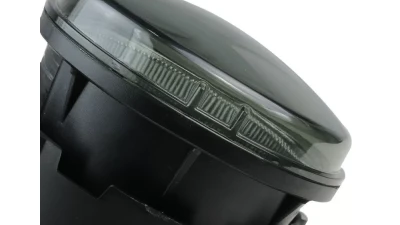 Spec-D H8 Fog Light (Chrome Housing/Smoked Lens) Dodge | Jeep | Chrysler 2005-2011                                     - LF-30005GOEM-HZ - Image 3
