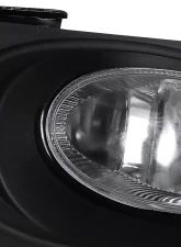 Spec-D H11 Fog Lights Kit (Chrome Housing/Clear Lens) Honda Accord Coupe 2003-2005                                     - LF-ACD032OEM-RS - Image 4