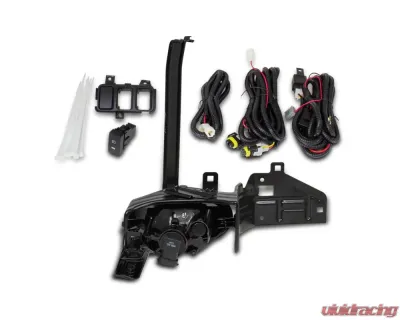 Spec-D H11 Fog Lights Kit (Chrome Housing/Smoked Lens) Honda Accord 2008-2010 - LF-ACD082AMOEM-HZ