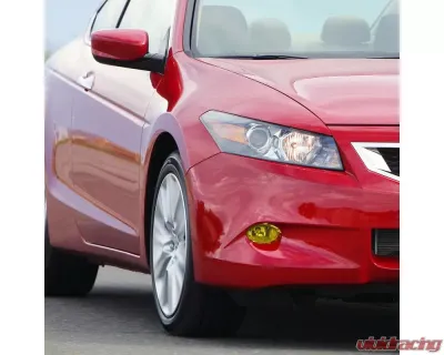 Spec-D H11 Fog Lights Kit (Chrome Housing/Smoked Lens) Honda Accord 2008-2010 - LF-ACD082AMOEM-HZ