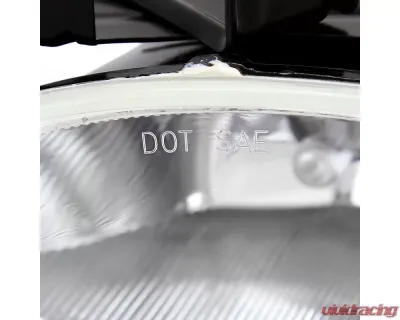 Spec-D H11 Fog Lights Kit (Chrome Housing/Clear Lens) Honda Accord 2008-2010 - LF-ACD082COEM-HZ