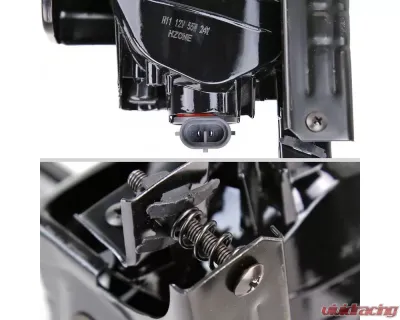 Spec-D H11 Fog Lights Kit (Chrome Housing/Clear Lens) Honda Accord 2008-2010 - LF-ACD082COEM-HZ