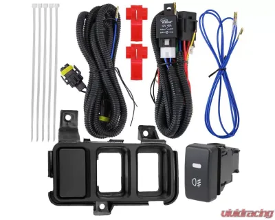 Spec-D H11 Fog Lights Kit (Chrome Housing/Clear Lens) Honda Accord 2008-2010 - LF-ACD082COEM-HZ