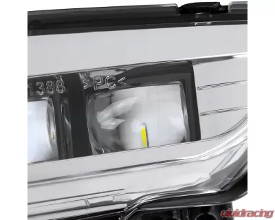 Spec-D LED Fog Lights Kit w/ Switch & Wiring Harness (Chrome Housing/Clear Lens) Honda Accord 2018-2020 - LF-ACD184CLED-HZ