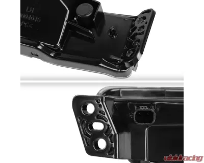 Spec-D LED Fog Lights Kit w/ Switch & Wiring Harness (Chrome Housing/Clear Lens) Honda Accord 2018-2020 - LF-ACD184CLED-HZ