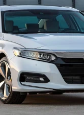 Spec-D LED Fog Lights Kit w/ Switch & Wiring Harness (Chrome Housing/Clear Lens) Honda Accord 2018-2020                                     - LF-ACD184CLED-HZ - Image 10