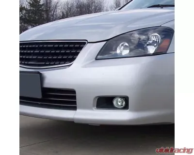 Spec-D H11 Fog Lights Kit (Chrome Housing/Clear Lens) Nissan Altima | Quest 2004-2006 - LF-ALT06COEM-HZ