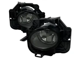 Spec-D H11 Fog Lights Kit (Chrome Housing/Smoke Lens) Nissan Altima Sedan 2007-2009