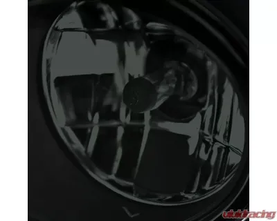 Spec-D H11 Fog Lights Kit (Chrome Housing/Smoke Lens) Nissan Altima Sedan 2007-2009 - LF-ALT084GOEM-HZ