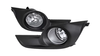 Spec-D H11 Fog Lights Kit (Chrome Housing/Clear Lens) Nissan Altima 2013-2015                                     - LF-ALT134COEM-HZ - Image 9