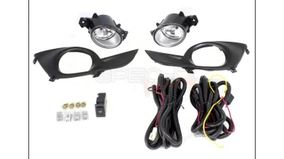 Spec-D H11 Fog Lights Kit (Chrome Housing/Clear Lens) Nissan Altima 2013-2015                                     - LF-ALT134COEM-HZ - Image 4