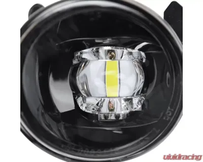 Spec-D 12v/6w LED Fog Lights Kit (Chrome Housing/Clear Lens) Nissan Altima 2019-2021 - LF-ALT19CLED-HZ