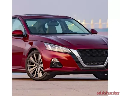 Spec-D 12v/6w LED Fog Lights Kit (Chrome Housing/Clear Lens) Nissan Altima 2019-2021 - LF-ALT19CLED-HZ