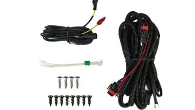 Spec-D SMD LED Projector Fog Lights w/ Switch, Wiring Harness, & Black Bezels (Chrome Housing/Clear Lens) Toyota Camry 2012-2014                                     - LF-CAM12CG3-DL - Image 7