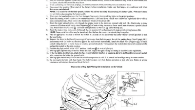 Spec-D SMD LED Projector Fog Lights w/ Switch, Wiring Harness, & Black Bezels (Chrome Housing/Clear Lens) Toyota Camry 2012-2014                                     - LF-CAM12CG3-DL - Image 8