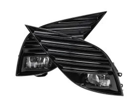 Spec-D H16 Fog Lights Kit (Chrome Housing/Clear Lens) Toyota Camry SE | XSE 2018-2020