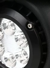 Spec-D 6-LED Fog Lights Kit (Chrome Housing/Clear Lens) GMC Canyon 2015-2018                                     - LF-CAN15CLED-DL - Image 4
