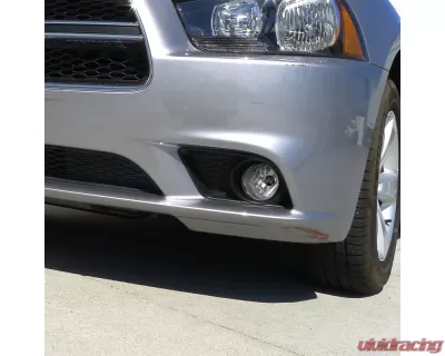 Spec-D 12V/35W Fog Lights Kit (Chrome Housing/Clear Lens) Dodge Charger 2011-2014 - LF-CHG11COEM-HZ