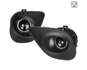 Spec-D H11 Projector Fog Lights Kit (Chrome Housing/Clear Lens) Dodge Charger 2015-2020