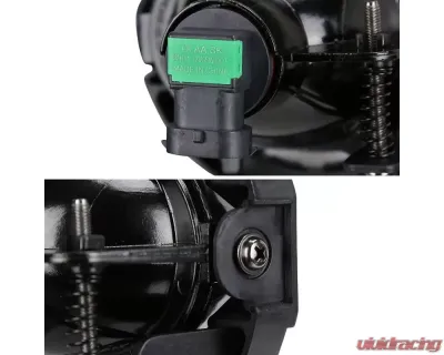 Spec-D H11 Projector Fog Lights Kit (Chrome Housing/Clear Lens) Dodge Charger 2015-2020 - LF-CHG15COEM-DL