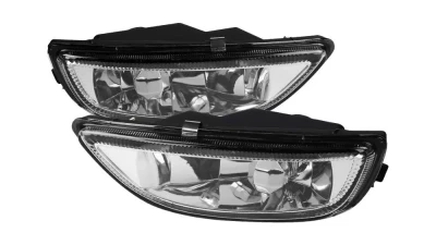 Spec-D H3 Fog Lights (Chrome Housing/Clear Lens) Toyota Corolla 2001-2002                                     - LF-COR01COEM-HZ - Image 8
