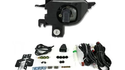 Spec-D 12V/51W 9006 Fog Lights Kit w/ Switch & Wiring Harness (Chrome Housing/Clear Lens) Honda CR-V 2002-2004                                     - LF-CRV02COEM-DL - Image 7