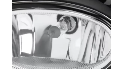 Spec-D H8 Fog Lights w/ Switch & Wiring Harness (Chrome Housing/Clear Lens) Honda CR-V 2017-2018                                     - LF-CRV17COEM-HZ - Image 2