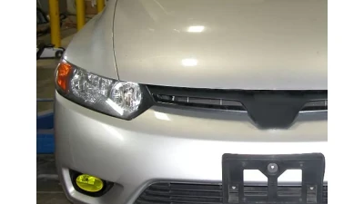 Spec-D H11 Fog Lights Kit (Chrome Housing/Yellow Lens) Honda Civic 2006-2008                                     - LF-CV062AMOEM-RS - Image 6