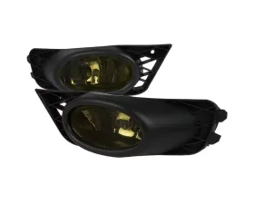 Spec-D H11 Fog Lights (Chrome Housing/Smoke Lens) Honda Civic 4DR 2009-2011