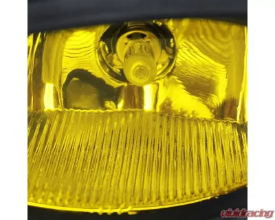 Spec-D H11 Fog Lights Kit (Chrome Housing/Yellow Lens) Honda Civic 2012 - LF-CV124AMOEM-HZ