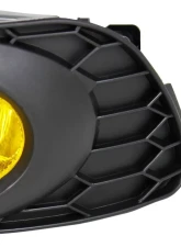 Spec-D H11 Fog Lights Kit (Chrome Housing/Yellow Lens) Honda Civic 2012                                     - LF-CV124AMOEM-HZ - Image 4
