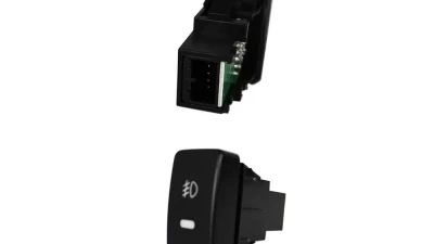 Spec-D H11 Fog Lights Kit (Chrome Housing/Yellow Lens) Honda Civic 2012                                     - LF-CV124AMOEM-HZ - Image 9