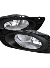 Spec-D H11 Fog Lights Kit (Chrome Housing/Clear Lens) Honda Civic 2012                                     - LF-CV124OEM-HZ - Image 10