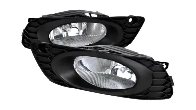 Spec-D H11 Fog Lights Kit (Chrome Housing/Clear Lens) Honda Civic 2012                                     - LF-CV124OEM-HZ - Image 10