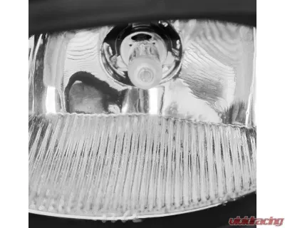 Spec-D H11 Fog Lights Kit (Chrome Housing/Clear Lens) Honda Civic 2012 - LF-CV124OEM-HZ