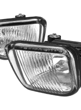 Spec-D H3 Fog Lights Kit (Chrome Housing/Clear Lens) Honda Civic 1996-1998                                     - LF-CV96-WJ - Image 6