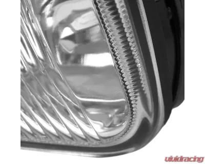 Spec-D H3 Fog Lights Kit (Chrome Housing/Clear Lens) Honda Civic 1996-1998 - LF-CV96-WJ