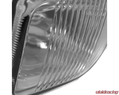 Spec-D H3 Fog Lights Kit (Chrome Housing/Clear Lens) Honda Civic 1996-1998 - LF-CV96-WJ