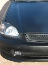 Spec-D H3 Fog Lights Kit (Chrome Housing/Clear Lens) Honda Civic 1996-1998                                     - LF-CV96-WJ - Image 5
