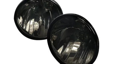 Spec-D H16 Fog Lights Kit (Chrome Housing/Smoked Lens) Chevrolet | GMC | Pontiac | Ford 2007-2014                                     - LF-DEN07GOEM-HZ - Image 9