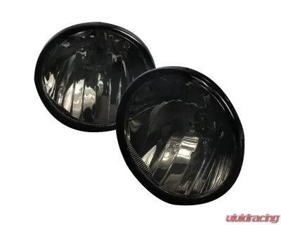 Spec-D H16 Fog Lights Kit (Chrome Housing/Smoked Lens) Chevrolet | GMC | Pontiac | Ford 2007-2014 - LF-DEN07GOEM-HZ