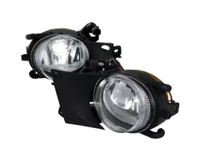 Spec-D Fog Lights (Chrome Housing/Clear Lens) BMW E39 2001-2003