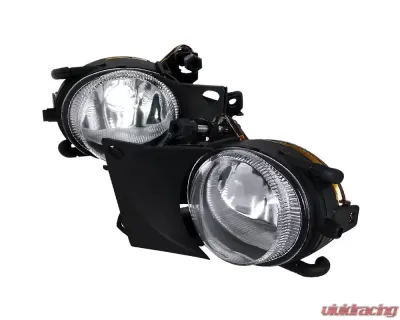 Spec-D Fog Lights (Chrome Housing/Clear Lens) BMW E39 2001-2003 - LF-E3901COEM-VS