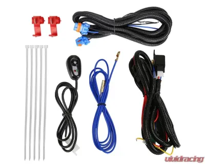 Spec-D H10 Fog Lights Kit w/ Switch & Wiring Harness (Chrome Housing/Clear Lens) Ford Ranger | Expedition 2007-2014 - LF-EPED07COEM-HZ