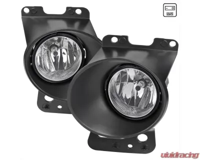 Spec-D H10 Fog Lights Kit (Chrome Housing/Clear Lens) Ford F-150 | Lincoln Mark LT 2006-2008 - LF-F15006COEM-HZ